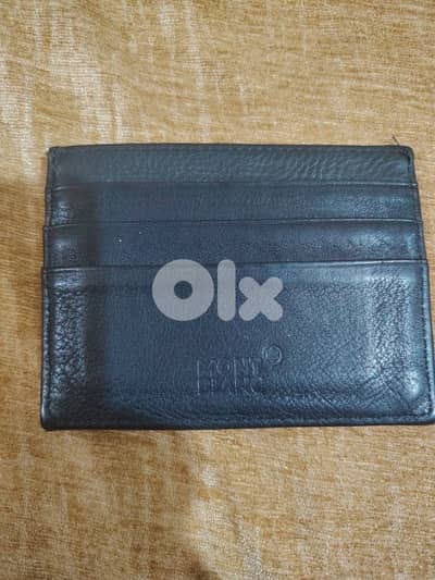 montblanc wallet - made in Italy