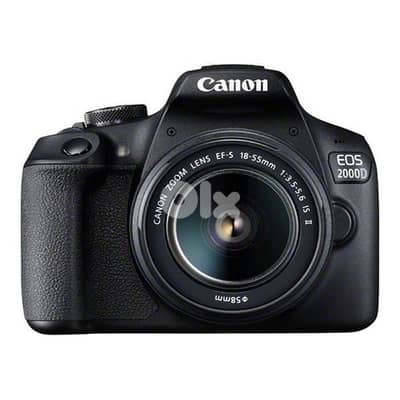 cannon 2000d EF-S 18-55 mm f/3.5-5.6 IS II