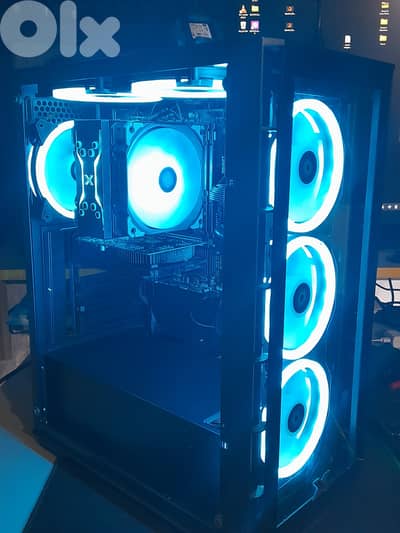 PC case xigmatek cpu 14600KF motherboard B760M-E Ram DDR5 2x16GB NVME