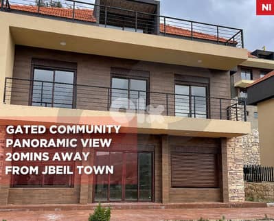 Villa in  Mechmech Jbeil – 390 sqm | Gated Community REF#NI130110