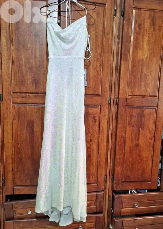 white evening dress 1