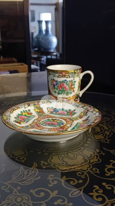 1 DOZEN HANDMADE VINTAGE COFFEE CUPS 1