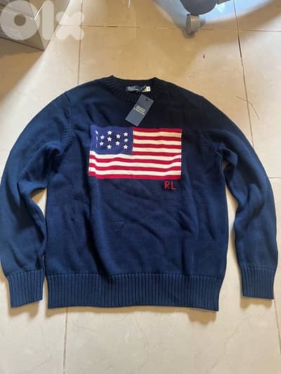 Ralph Lauren Flag Sweater