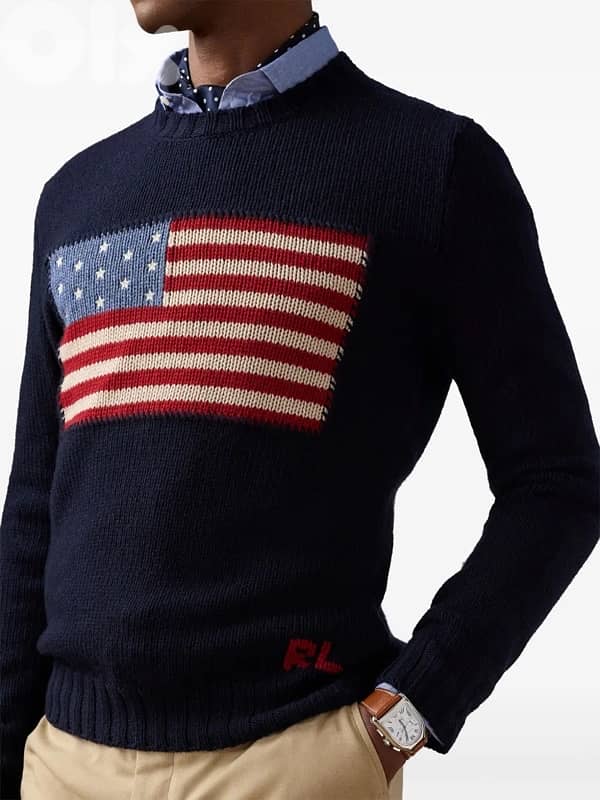 Ralph Lauren Flag Sweater 1
