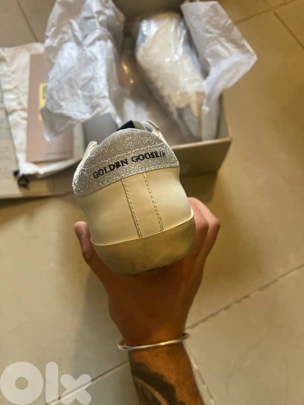 Golden Goose Super-Star Swarovski Glitter 3