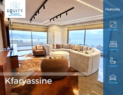 Furnished 270 SQM Apartment For Sale In Kfaryassine شقة للبيع #HS11172