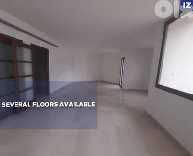 3 balconies, underground parking,Brand new, hamra/الحمرا  REF#IZ132512