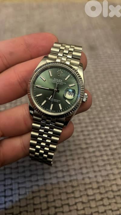 Datejust 36mm – Mint Green Dial – Super Clone 1:1 – 3235 Movement