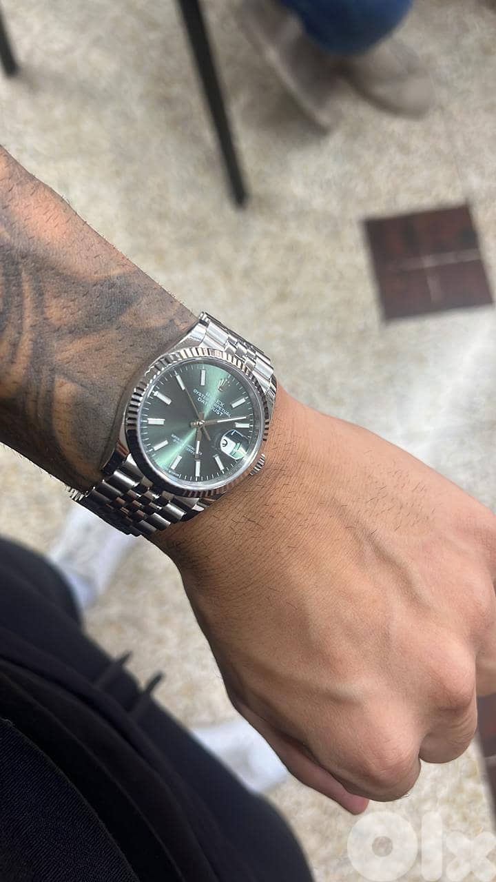 Datejust 36mm – Mint Green Dial – Super Clone 1:1 – 3235 Movement 1