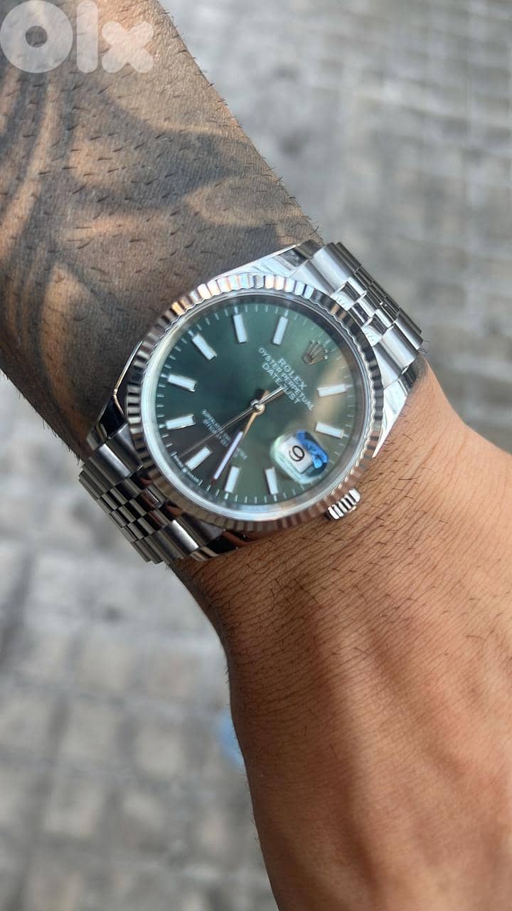 Datejust 36mm – Mint Green Dial – Super Clone 1:1 – 3235 Movement 3