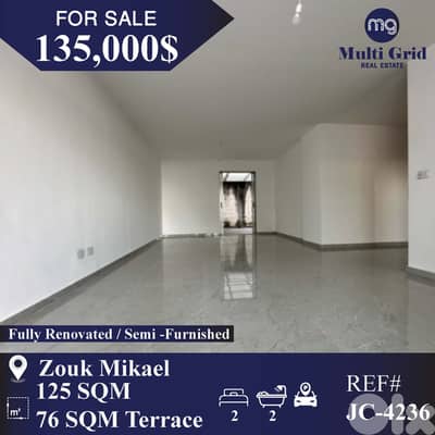 JC-4236 / Apartment for Sale in Zouk Mikael , شقة للبيع في ذوق مكايل