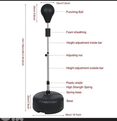 boxing bag Everlast heavy duty