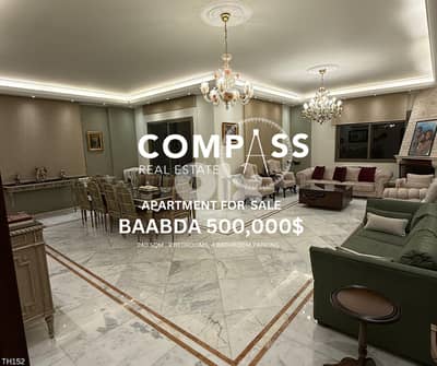 APARTMENT FOR SALE IN BAABDA