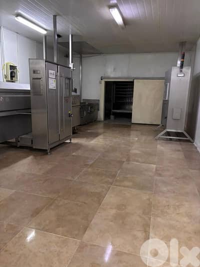 Rent an Industrial Food Production Facility | 1,500 sqm | Zekrit