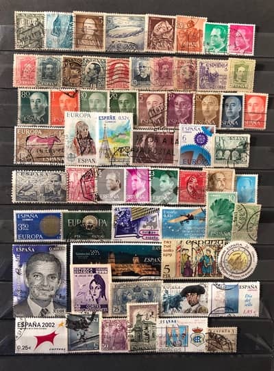 Spain stamps