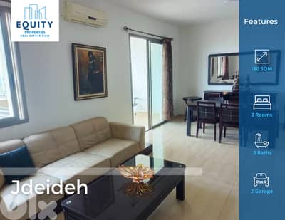 Furnished 180 SQM Apartment For Rent In Jdeideh شقة للإيجار #JS11545