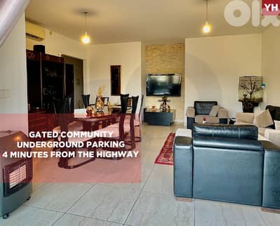 underground parking, 24/7 elevator,3 balconies,Hboub/حبوب REF#YH132549