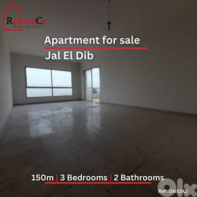 Amazing Apartment For Sale in Jal El Dib شقة رائعة  للبيع في جل الديب