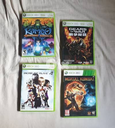 xbox360 games 4 for 20$