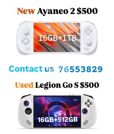 Legion Go S + Ayaneo 2