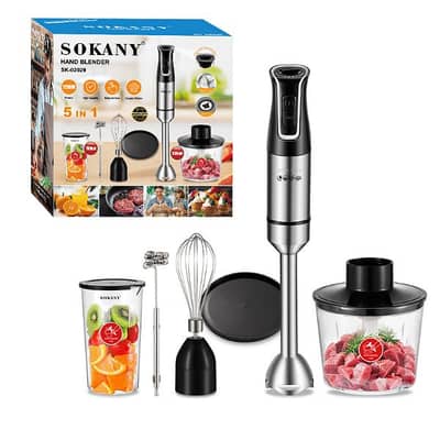 hand mixer set SOKANY stainless