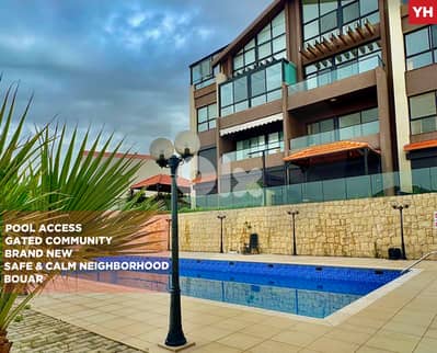 SEA VIEW/24/7 security/POOL ACCESS/Bouar/بوار ! REF#YH132554 !