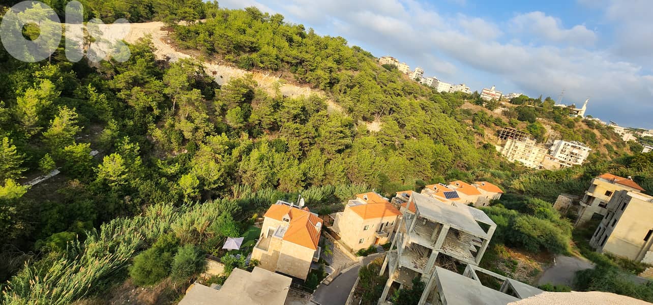Land for sale in Awkar/ Awesome Seaview 2