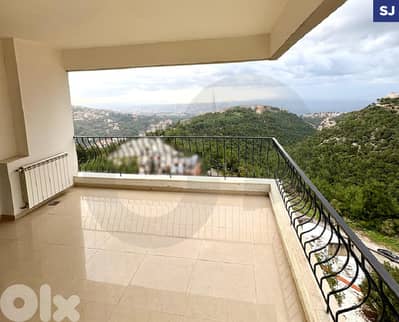 Full Sea & Mountain Views, Parking, balcony, Rabweh/ربوه REF#SJ132562