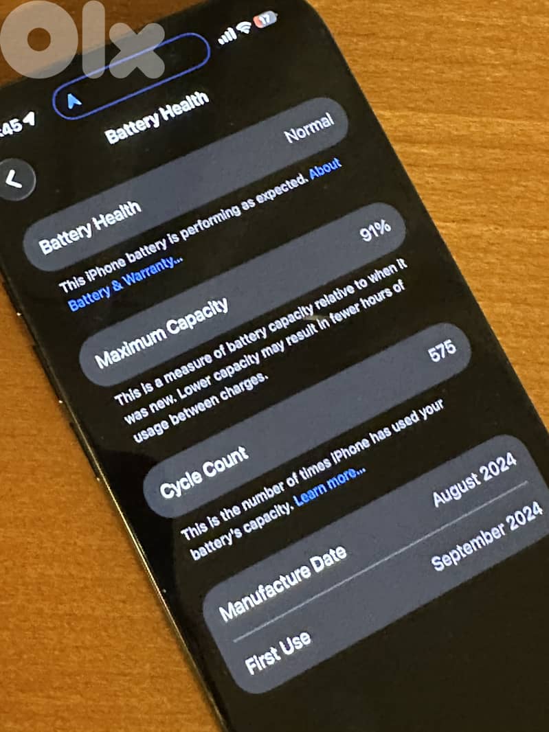 Iphone 16 pro. E-sim only 2