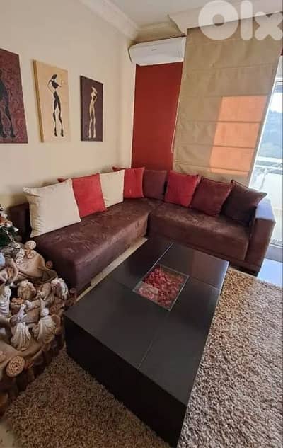 living room L shape sofa; seperated