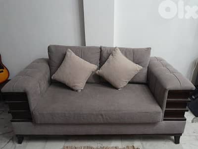 grey sofa