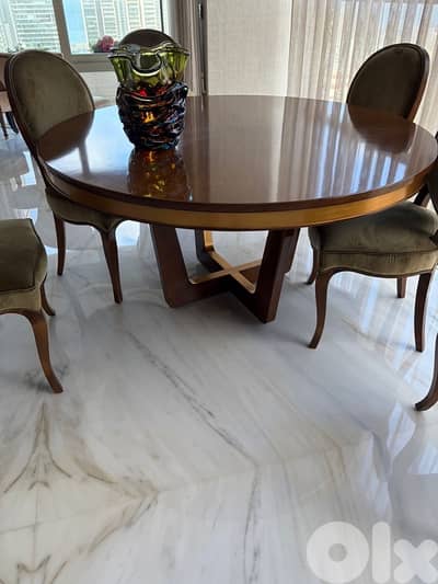 Luxury Full Wooden Table