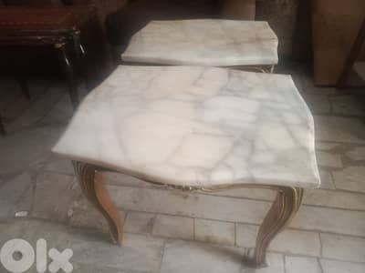 طاولتين رخام يونيكس