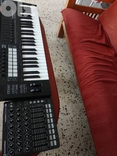 midi keyboard launch novation 49 plus launch control xl