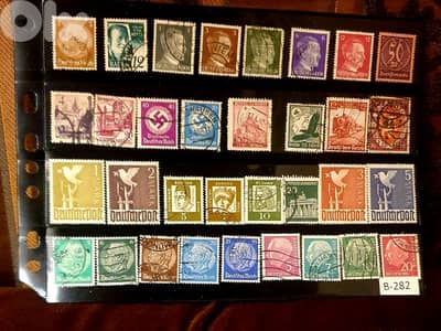 Germany Reich 33 stamps lot # B-282