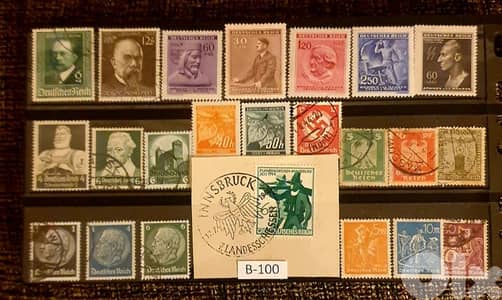 Germany Reich 23 stamps lot # B-100