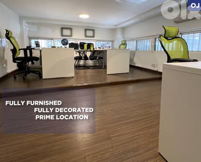 Ground floor office/ZALKA/زلقا/Prime location ! REF#OJ132577 !