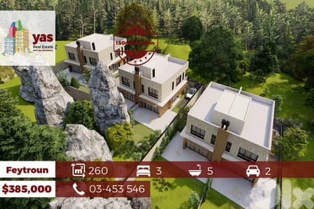 Feytroun 260m2 villa | 150m2 Garden | Payment Facilities | WA