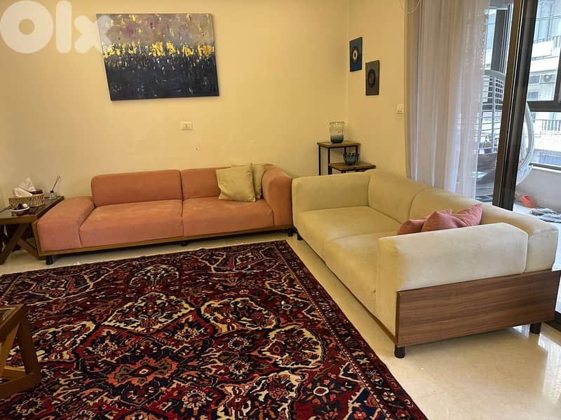 excellent condition Full living room + dining room+ center table 4