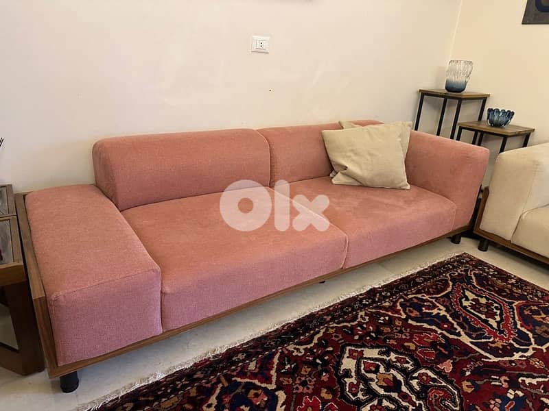 excellent condition full Living room+ dining room+center table 5