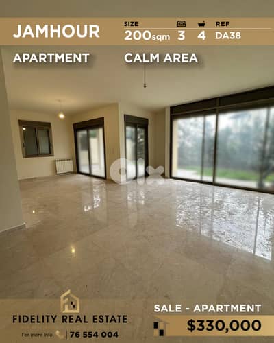 Apartment for sale in Jamhour DA38 شقة للبيع  في  جمهور