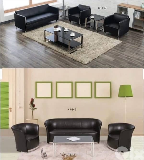 Learher sofa                صالون جلد 5