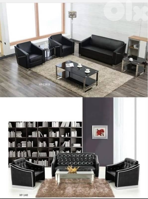 Learher sofa                صالون جلد 6