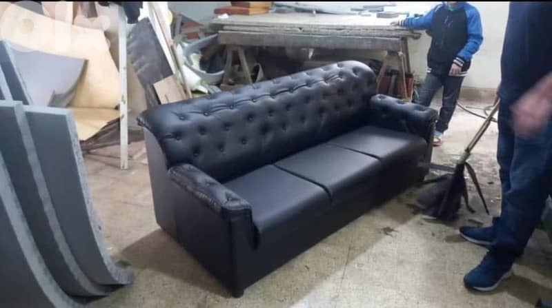 Learher sofa                صالون جلد 8