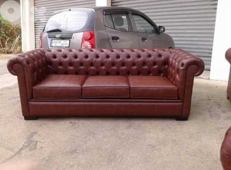 Learher sofa                صالون جلد 11
