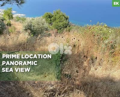 Panoramic Sea view,Prime Location Jbeil-Jeddayel/جدايل REF#EK132615