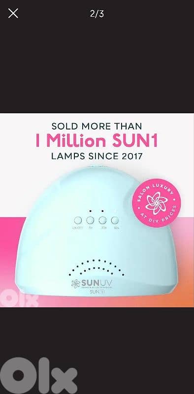 UV LED nail Dryer 1