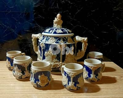 بونش مع ٦ كاسات حفر نافر