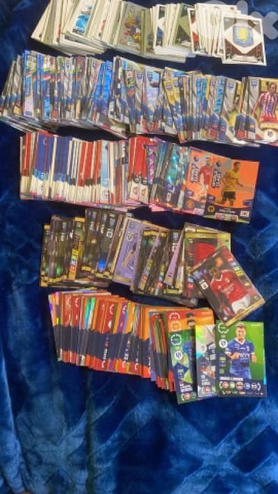 panini and topps card and stickers