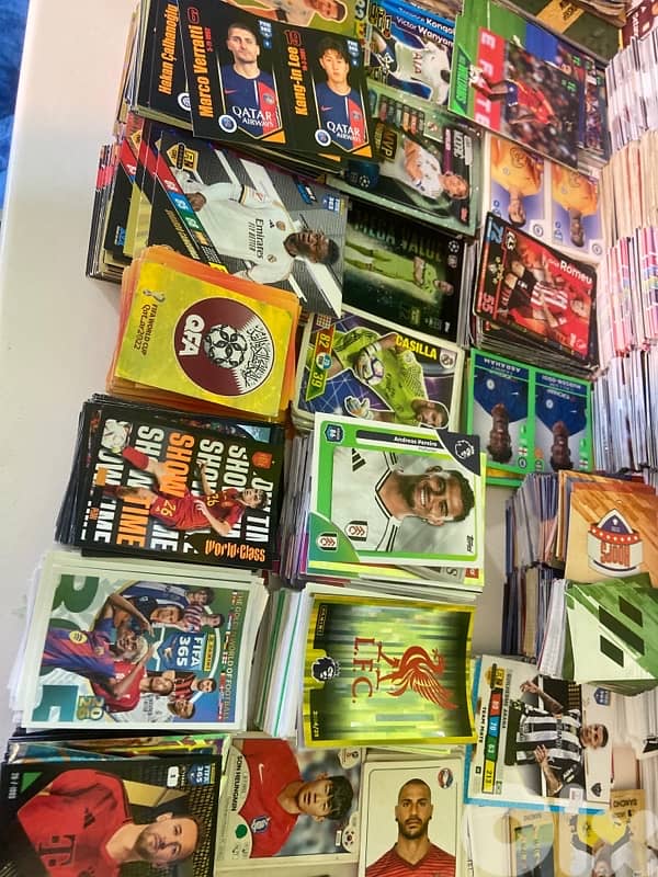 panini and topps card and stickers 3